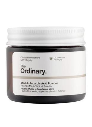 L-аскорбиновая кислота the ordinary 100% l-ascorbic acid powder  29 г3 фото