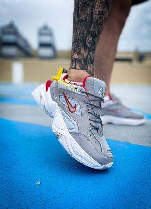 Nike m2k tekno "silver reflective" чоловічі кросівки найк м2к текно6 фото