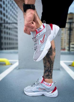 Nike m2k tekno "silver reflective" чоловічі кросівки найк м2к текно7 фото