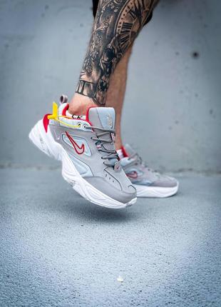 Nike m2k tekno "silver reflective" чоловічі кросівки найк м2к текно3 фото