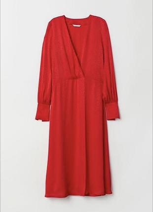 Червона сукня h&m 3