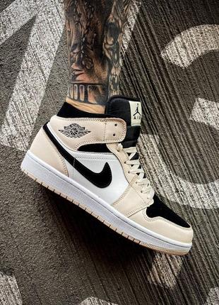 nike snake air jordan "barley orange"  женские кроссовки найк аир джордан