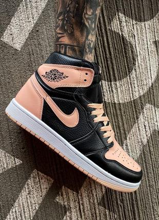 Nike air jordan 1 retro high og “crimson tint" женские кроссовки найк аир джордан1 фото