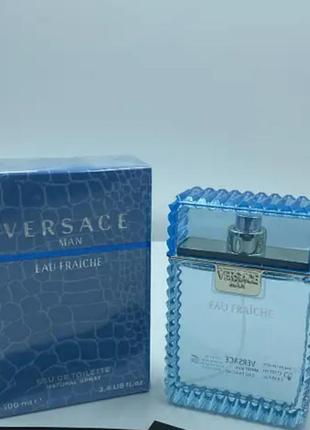 Туалетная вода мужской аромат обьем 100 мл в стиле versace man eau fraiche