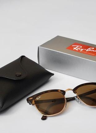 Солнцезащитные очки ray ban clubmaster, 0rb30163 фото