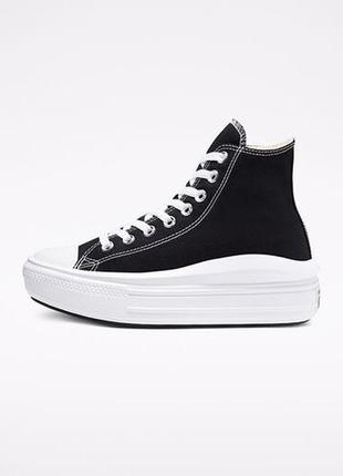 Оригінал кеди на платформі converse 568497c chuck taylor all star high top