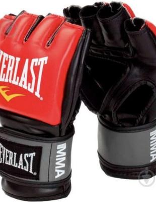 Перчатки для mma everlast pro style grappling gloves1 фото