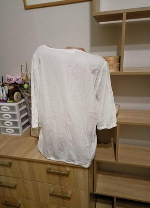 Натуральна блуза сорочка прошва,хб річна блуза6 фото