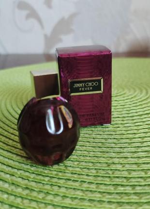 Jimmy choo fever парфюмированная вода женская, 4.5 мл (миниатюра)