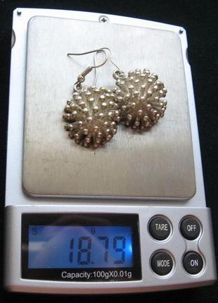 Гарнітур із срібла «кульбаба» (сережки, кулон, ланцюжок, перстень)4 фото