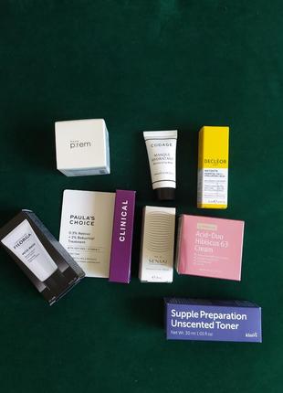 Косметика мініатюри з адвент календар