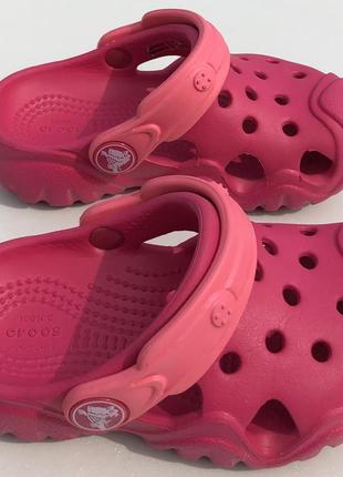 Crocs Classic Lined Clog Çocuk Gri Terlik для дівчинки4 фото