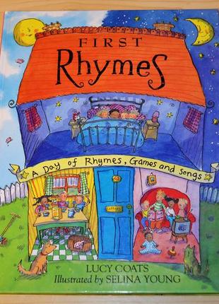 First rhymes, дитяча книга англійською мовою