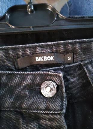Продам джинсовую юбку bik bok s черная4 фото