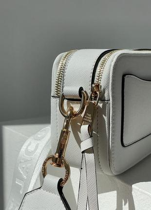 Сумка marc jacobs the snapshot white gold 6