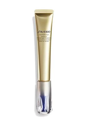 Крем для обличчя проти зморшок і шиї shiseido vital perfection intensive wrinkle spot treatment, 20 мл