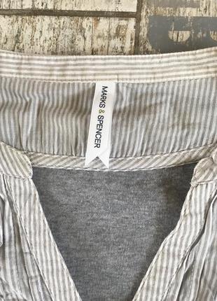 Скидка#блуза marks&spencer#рубашка#рубашка с жилеткой#джемпер#5 фото