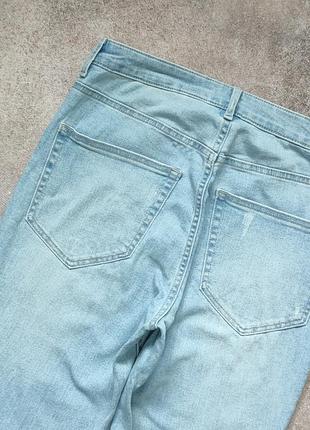 Новые тонкие джинсы h&m с высокой посадкой8 фото