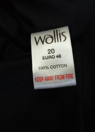Черная юбка wallis с выбивкой4 фото