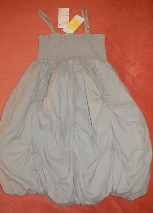 Платье papillon р.150см(12лет) сарафан2 фото