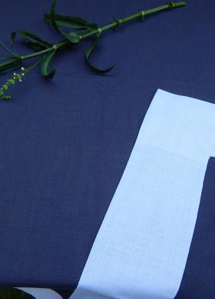Скатерть синяя плотная на подарок1 фото