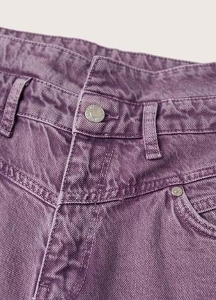 Джинсы mango mom high-waist jeans 36р  розовые джинсы манго3 фото