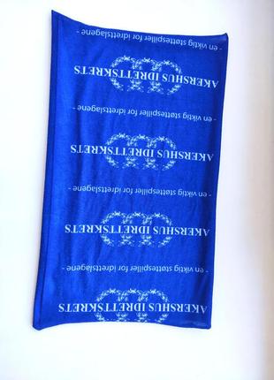 Баф бафф синий длинный высокий довгий високий синій пов'язка повязка1 фото