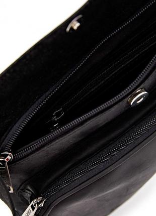 Кожаный рюкзак слинг на одно плечо ra-3026-3md tarwa5 фото