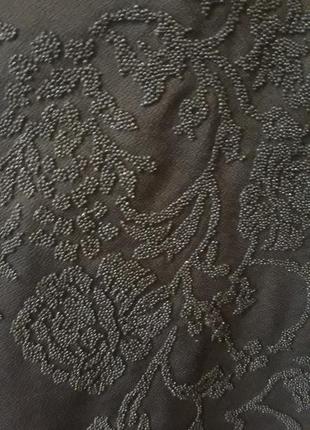 Шикарная блуза на рукавах вырезы вышивка бисер2 фото