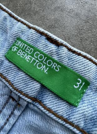 Джинсовые шорты benetton. оригинал.7 фото