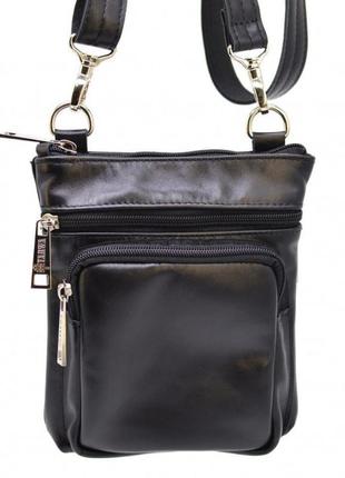 Компактная сумка из натуральной кожи ga-1342-3md от бренда tarwa2 фото