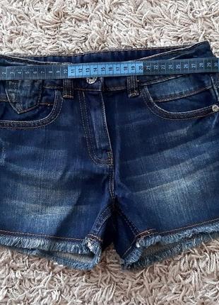 Стильні джинсові шорти next 122 розміру.8 фото