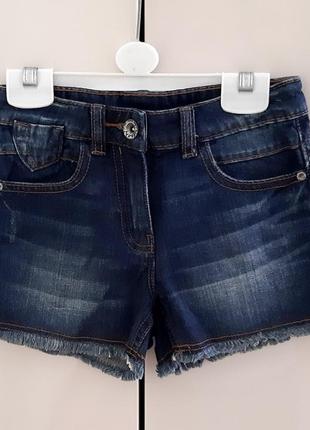 Стильні джинсові шорти next 122 розміру.2 фото