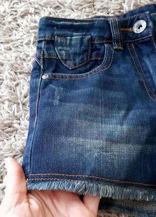 Стильні джинсові шорти next 122 розміру.5 фото