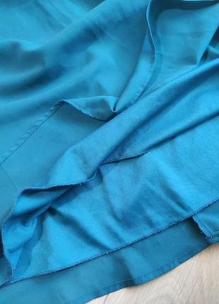 Літнє плаття / сарафан кольору морської хвилі4 фото