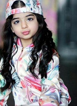 Дизайнерский атласный бомбер michelle morin x h&m.