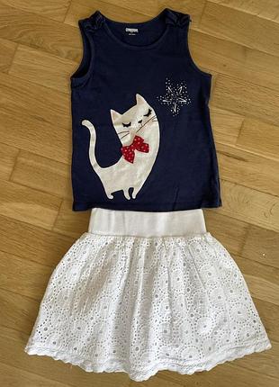 Комплект gymboree 5t спідниця