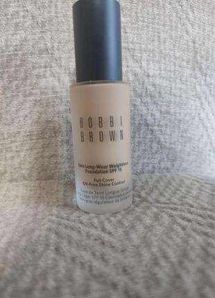 Bobbi brown  тональный крем тон natural tan