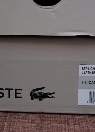 Кроссовки lacoste straightset5 фото