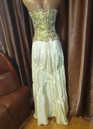 Сукня вечірня з корсетом випускне плаття3 фото