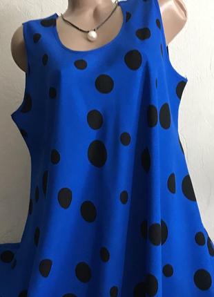 Супер платье-сарафан натуральный штапель 48-62р3 фото