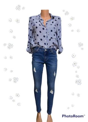 Джинси з потертостями “ only”