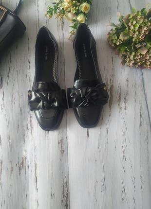 Туфли river island. эко лак.