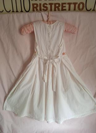 Платье -вышиванка для маленькой принцессы2 фото