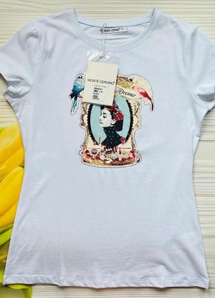 Футболка monte cervino, италия. оригинал