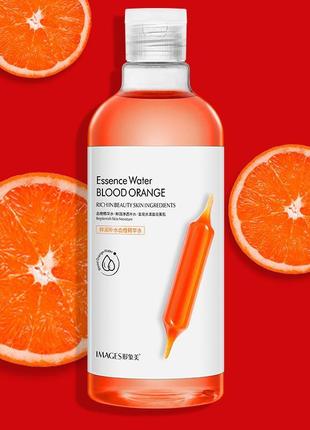 Тонер images blood orange essence water з екстрактом червоного апельсина (300мл)1 фото