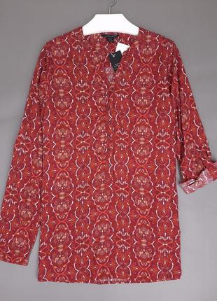 Жіноча блуза на гудзиках esmara довгі короткі рукави