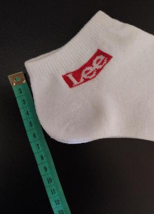 Спортивные укороченные носки унисекс носочки lee5 фото