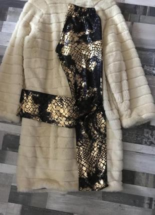 Лосіни з принтом стрейч №30