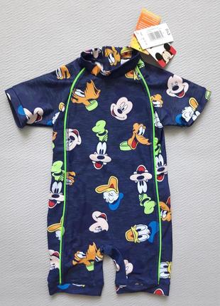 Суперовый купальный костюм  mickey mouse на 9-12 месяцев disney
